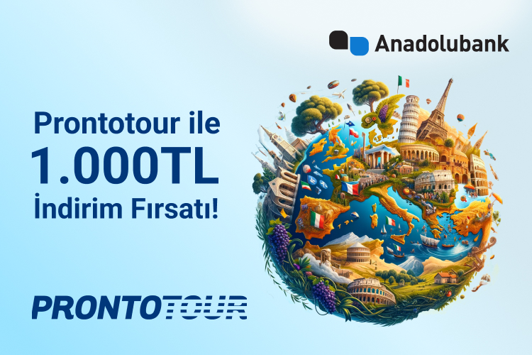 Pronto Tour ile 1.000 TL İndirim Fırsatı!